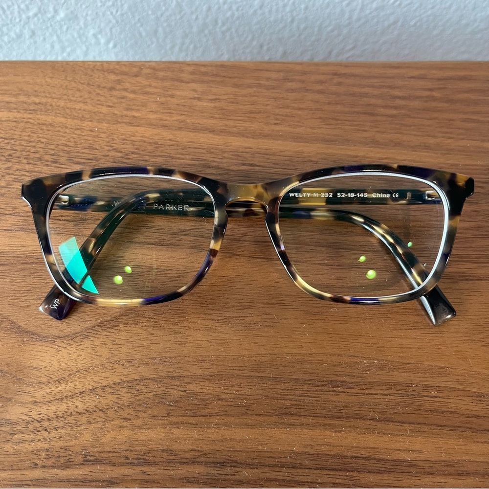 Warby Parker Welty Glasses Frames M 252 52-18-145 Violet Magnolia